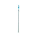 Cortina roller zebra 140x180 cm jaspe white New Space, producto enrollado en su empaque plástico protector