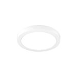 Luminaria sobreponer LED Ankaa IV blanco redondo 24 W 1600 lm 6500 K 100-240 V Tecnolite, vista frontal encendida