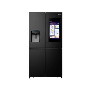 REFRIGERADOR INVERTER 579L CROSS DOOR C/DISPENSADOR NEGRA HISENSE