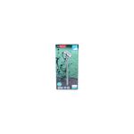 Lámpara de estaca acero inoxidable 1 L 5 W 350 lum 3000 K GU10 25 largo IP44 Eglo, en su empaque con foto del producto