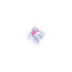 Goloso hexagonal con arandela punta broca 1-1/2 pulgadas 50 piezas Fiero, empaque plástico con etiqueta rosa y blanca