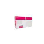 Lámpara plafón pared níquel satinado 1 luz E27 60 W Ikelite, en su empaque de cartón blanco con detalles en color rosa