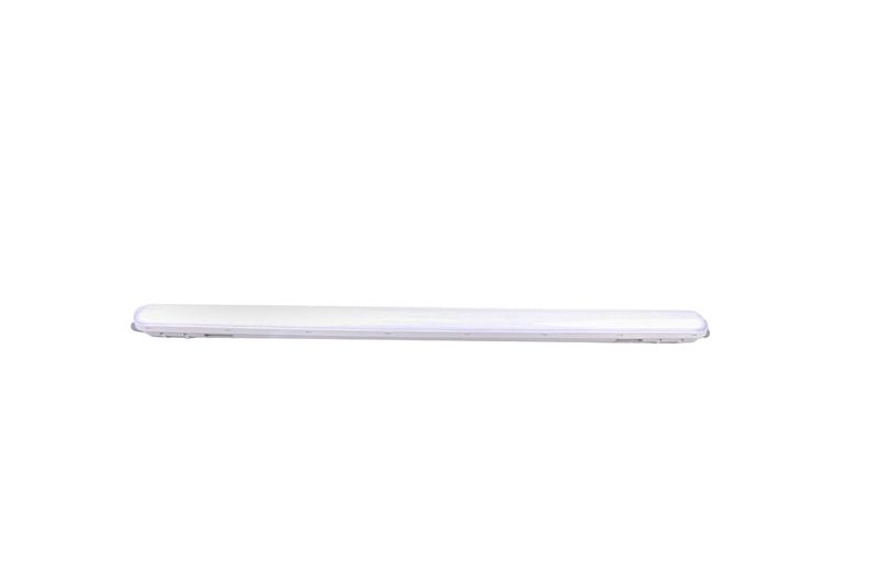 Luminaria WP Eco LED 40 W 4800 lm 6500 K IP65 100-277 V Ilukon, vista frontal completa de la lámpara alargada