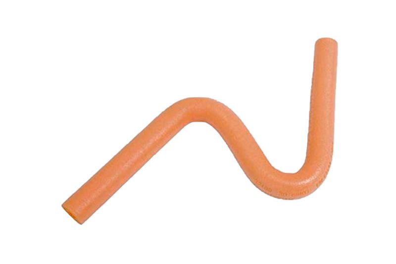 Flotador fideo de espuma Aquabones 48 pulgadas 6-12 años Bestway, doblado en forma de zig zag en color naranja