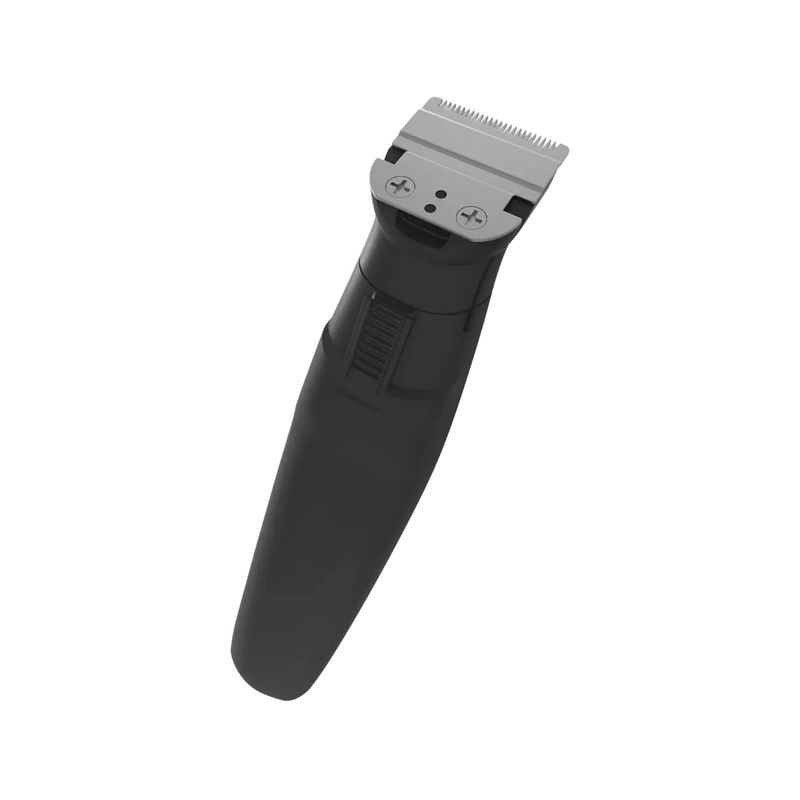 Cortadora de cabello Remington PG6160A, vista lateral del cabezal y cuerpo de color negro