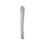 Sombrilla para exterior Alice 220 cm gris ProGarden, funda protectora blanca para almacenamiento y transporte