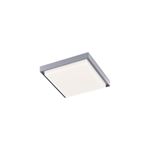 Luminaria plafón para exterior LED Okab III gris 35 W 2100 lm 3000 K IP54 127 V Tecnolite, vista en ángulo desde arriba