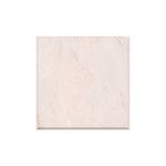 Porcelanato 60x60 Dunsen marfil brillante mármol Geotiles, vista frontal de la pieza cuadrada con vetas naturales