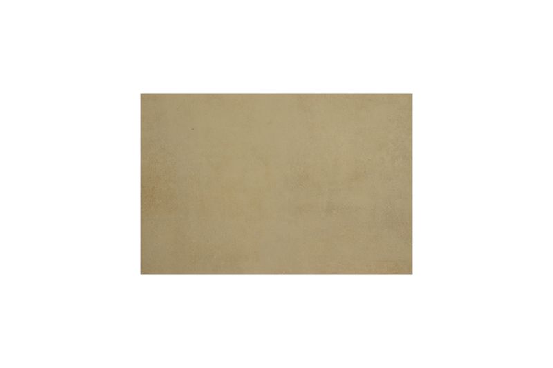 Porcelanato 60x60 Caledonia blanco brillante mármol Sinsa, vista frontal de la pieza en tono beige uniforme
