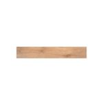 Porcelanato 15 x 90 Articwood Camel MT Stn Cerámica, pieza individual vista frontal con textura de madera color camel