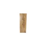 Baldosa 20 x 60 madera olivo brillante Hispacensa, vista frontal de una sola pieza con vetas naturales de madera