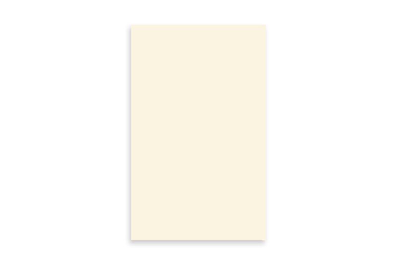 Azulejo 37 x 59 Riviera beige mono brillante Serra Azul, vista frontal de la pieza rectangular en color crema