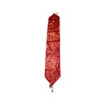 CAMINO D/MESA NAVIDEÑO 30X182CM ROJO/DORADO MIRO-1763742884140