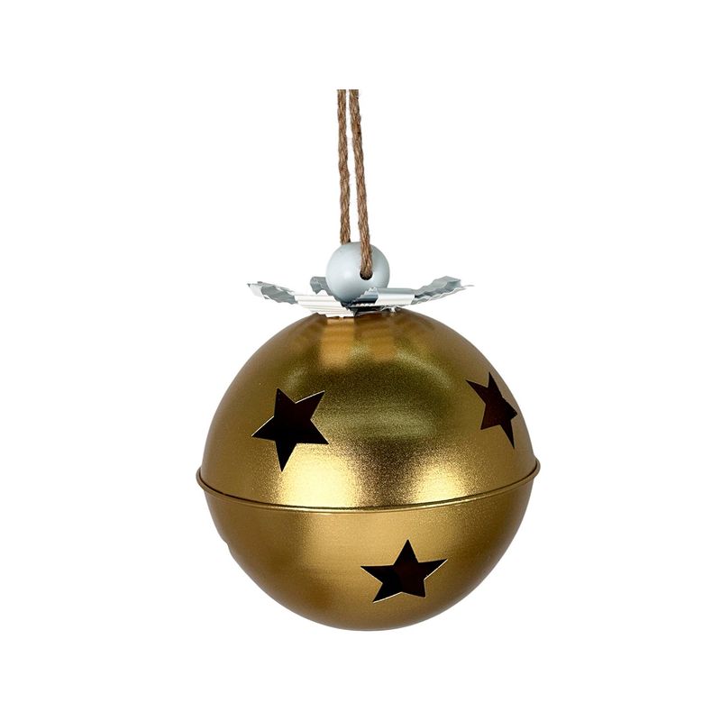 CAMPANA DECORATIVA NAVIDEÑA 24X24X55CM SANTINI-1763742938821