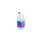 Cloro blanqueador lavanda galón Clorox, botella plástica blanca con etiqueta morada y tapa azul
