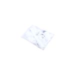 Kit para lavamanos ahorra espacios blanco Corona, accesorios de plástico blanco dentro de una bolsa transparente