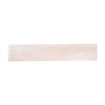 Porcelanato 23.3 x 120 Nook Arce MT Halcón Cerámicas, pieza rectangular con textura y color de madera clara