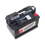 Batería Energizer EN-41-650, CCA 650 amp, vista superior en ángulo que muestra los bornes y el asa de transporte