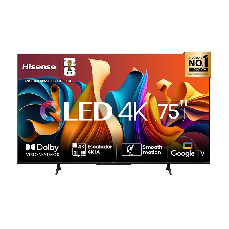 TV LED 75" SMART QLED 4K HISENSE 75QD6N-1769531079733