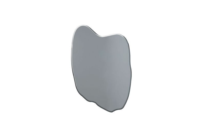 Espejo decorativo 55x83.5x2 cm Concepts, vista frontal del cristal con forma orgánica irregular