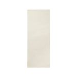 Puerta metal lisa de 80 cm x 210 cm Puertas Globales, vista frontal de la hoja lisa en color blanco