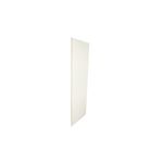 Puerta metal lisa 80 cm x 210 cm Puertas Globales, vista lateral del perfil delgado de la hoja
