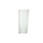 Puerta metal lisa 80 cm x 210 cm Puertas Globales, vista frontal completa de color blanco sobre fondo blanco