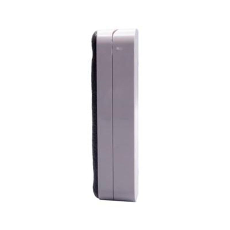 Tapa gris para caja Idrobox Matix Go IP55 Bticino, vista lateral del perfil delgado