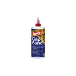 Pegamento escolar Grip Bond 2 blanco Lanco, botella plástica blanca con tapa roja y etiqueta azul y amarilla