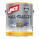 Base aceite Wall Master Lanco pastel mate, envase de un galón con etiqueta blanca y amarilla