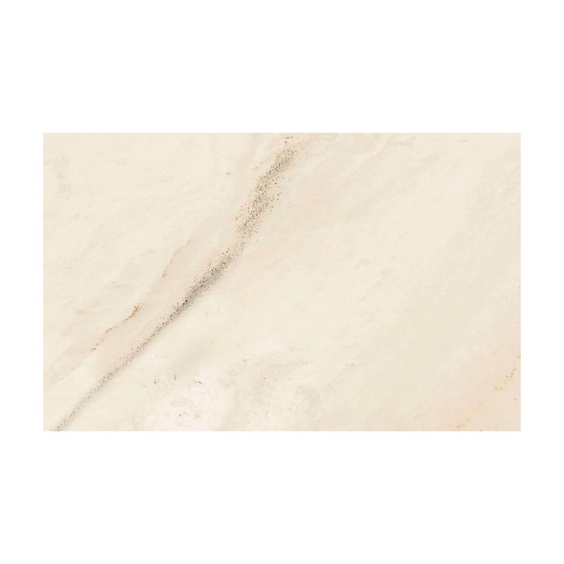 Azulejo 25x40 mármol Mare beige FD 1A brillante Porcelanite, primer plano de la textura con vetas naturales