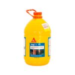 Sika 1 de 4.5 L Sika, envase plástico amarillo con asa y tapa roja