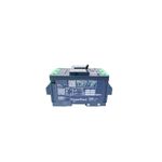 Main breaker 3x15 amp 18 ka 480 V marco B Square D, vista frontal del interruptor con terminales verdes