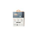 Dimmer remoto Smart LED 15 A blanco 120/240 V Nexxt, parte posterior de la caja con guía de configuración simple