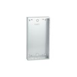 Caja para tablero Square D de 38x20 pulgadas PYE Ing Sinsa, vista frontal del interior metálico vacío