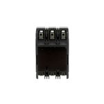 Main breaker tipo PDG2 (FD) 3x60A 600V CH Eaton, vista frontal del interruptor eléctrico en color negro