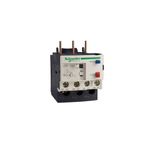 Relé de sobrecarga térmico Schneider Electric de 7-10 amp para contactor D09-D38, vista frontal del dispositivo