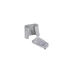 Conector tipo cuña 336-336 AWG Intelli Peco, pieza metálica y cuña de ajuste vista desde ángulo superior