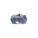 Breaker atornillable 2P 277-480V Square D de 30 amp, vista frontal del cuerpo negro con palanca de encendido y apagado