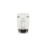 Dispensador de jabón rellenable mini 0.4 L Azur mini Jofel, vista posterior del soporte de montaje blanco