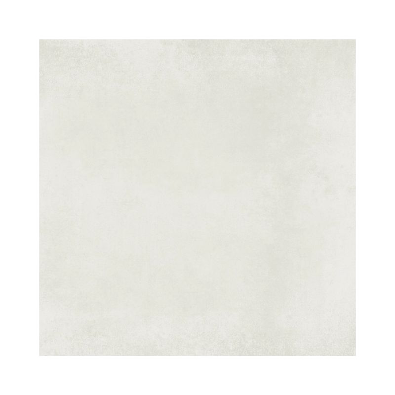 Baldosa 54 x 54 Clair blanco mármol satín Serra Azul, primer plano de la superficie con vetas claras y acabado satinado