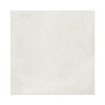 Baldosa 54 x 54 Clair blanco mármol satín Serra Azul, vista frontal de la pieza cuadrada con textura marmoleada suave