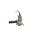 Esmeriladora angular eléctrica industrial Truper de 4-1/2 pulgadas, 1250 W y 110 V, vista frontal con mango lateral