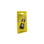 Desarmador intercambiable corto 6 piezas Stanley, en empaque amarillo con mango negro y amarillo