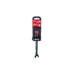 Llave combinada Milwaukee de 12 mm, producto en su empaque plástico con tarjeta roja y blanca