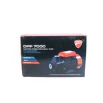 Electrobomba periférica 110/127 V, 60 Hz, 3/4 HP de cobre Ducati, en su caja con ilustración del equipo