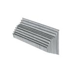 Clavos para clavadora Truper de 1-5/8 pulgadas, varias tiras de clavos metálicos dispuestos en diagonal
