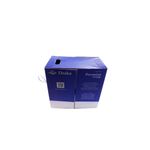 Cable UTP caja Draka gris Cat6 CM, vista frontal del empaque con especificaciones técnicas y código QR