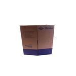 Cable UTP caja Draka gris Cat6 LSZH, vista frontal de la caja de cartón marrón con especificaciones técnicas