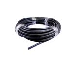 Cable protoduro TGP Conducen de 4 x 10 negro, carrete enrollado sujeto con cintas plásticas transparentes